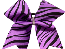 Load image into Gallery viewer, Paw Print / Animal Print Design Cheer Bows