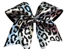 Load image into Gallery viewer, Paw Print / Animal Print Design Cheer Bows