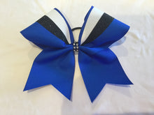 Load image into Gallery viewer, Royal Blue Grosgrain Cheer Bows