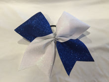Load image into Gallery viewer, Tick Tock Glitter Cheer Bows