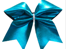Load image into Gallery viewer, Mystique Fabric Cheer Bows
