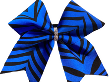 Load image into Gallery viewer, Paw Print / Animal Print Design Cheer Bows
