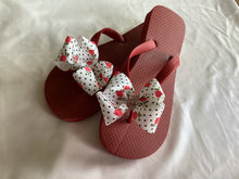 Load image into Gallery viewer, Black, Silver, Navy Blue Flip Flops
