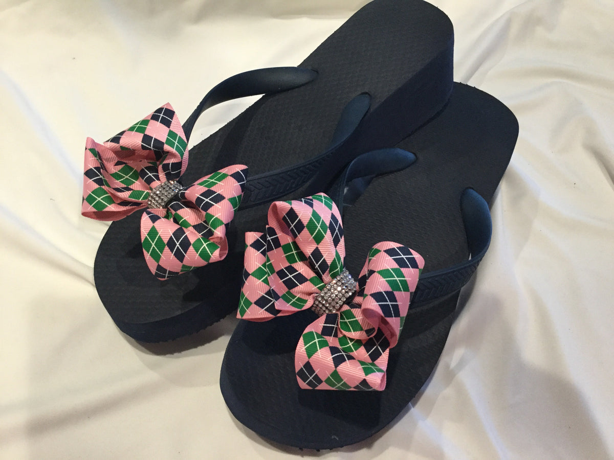 Flip Flops - All Colors/Designs – Brenda's Cheer Bows